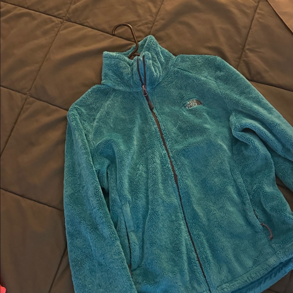 The North Face Women's Turquoise Teddy Jacket